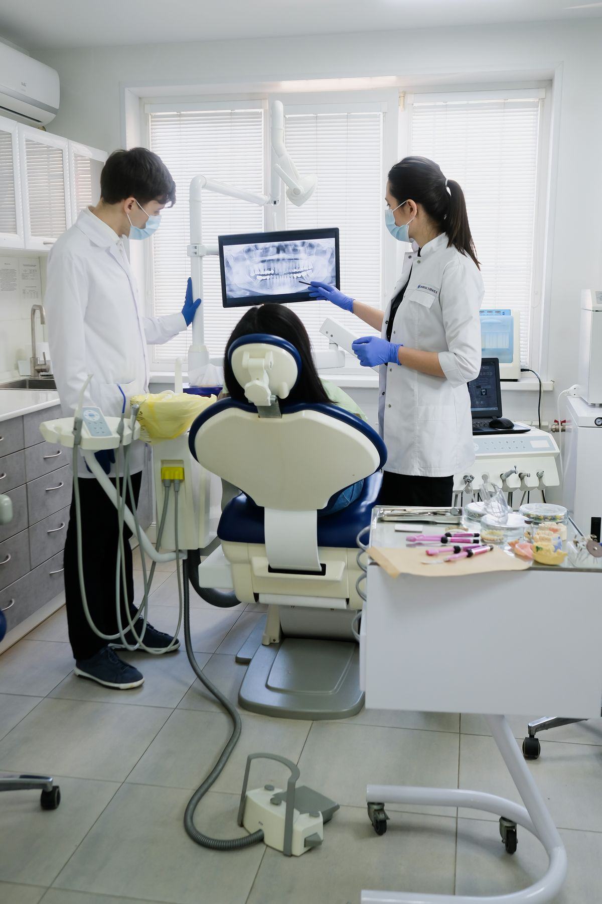 A bright, modern dental operatory